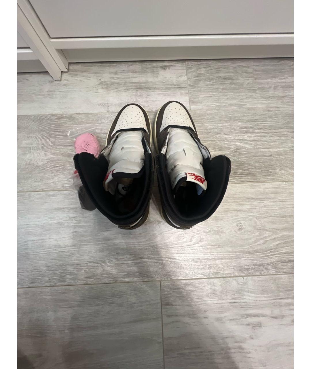 JORDAN Мульти замшевые высокие кроссовки / кеды, фото 2