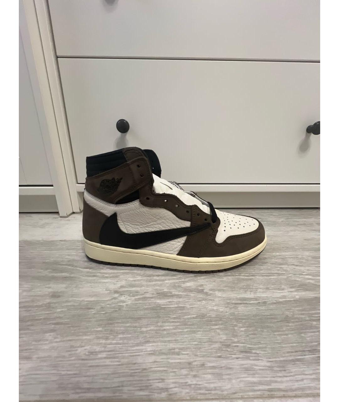 JORDAN Мульти замшевые высокие кроссовки / кеды, фото 8