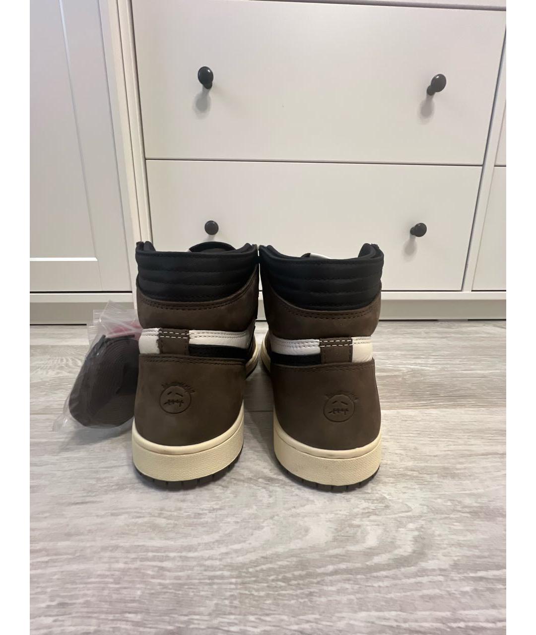 JORDAN Мульти замшевые высокие кроссовки / кеды, фото 3