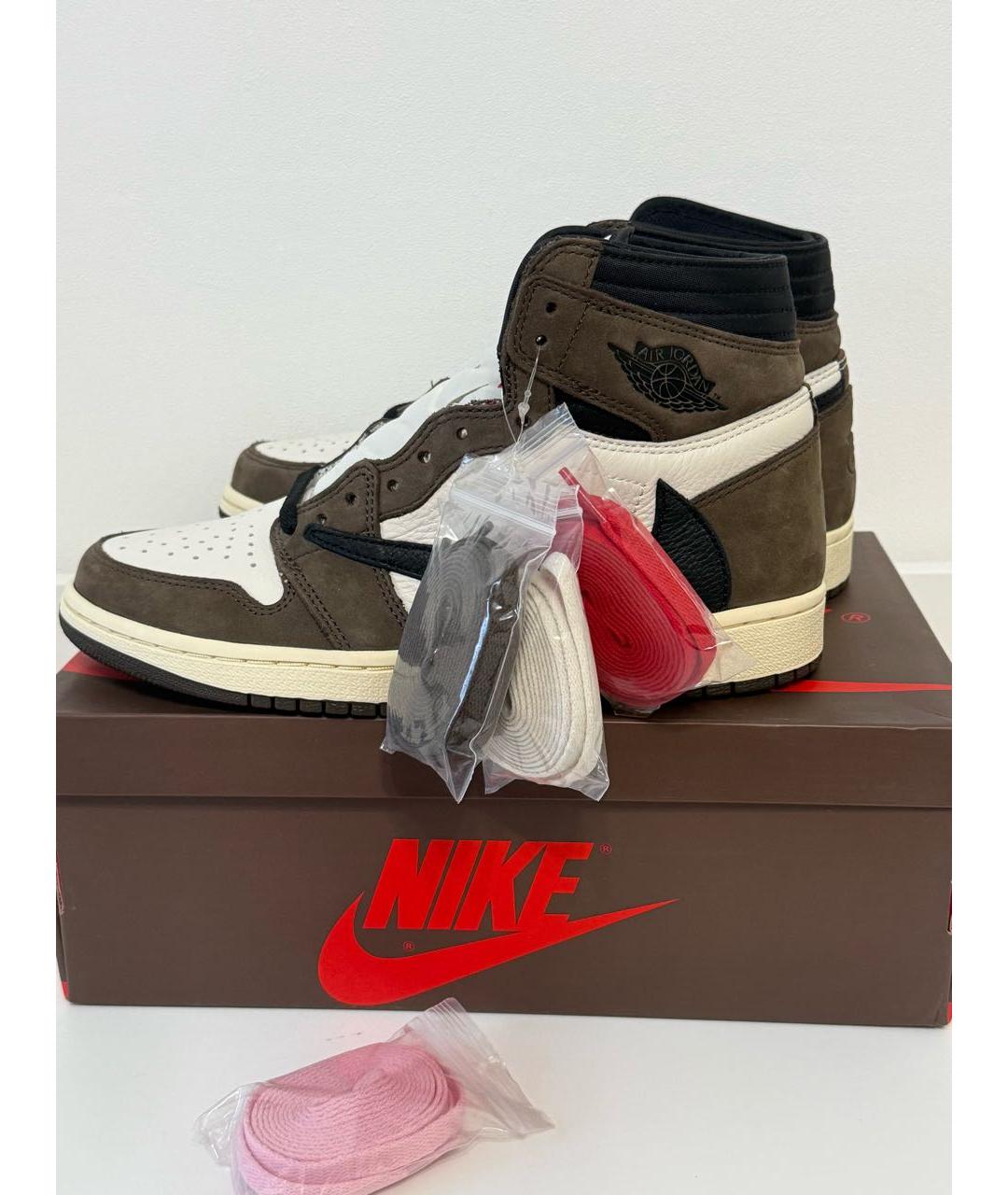 JORDAN Мульти замшевые высокие кроссовки / кеды, фото 5