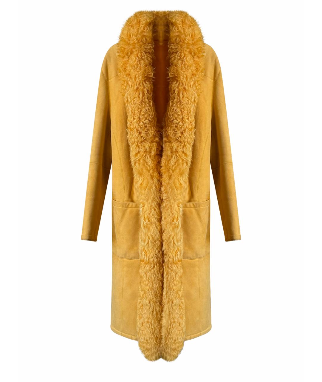 SIMONETTA RAVIZZA Оранжевая шерстяная куртка, фото 1