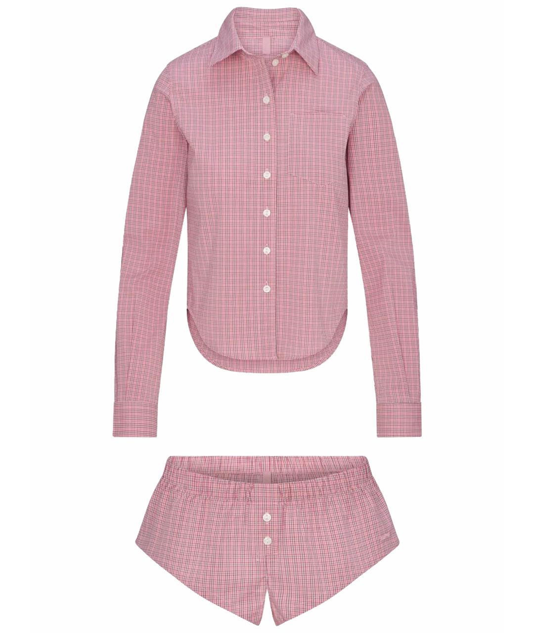 SKIMS Розовая пижама, фото 1