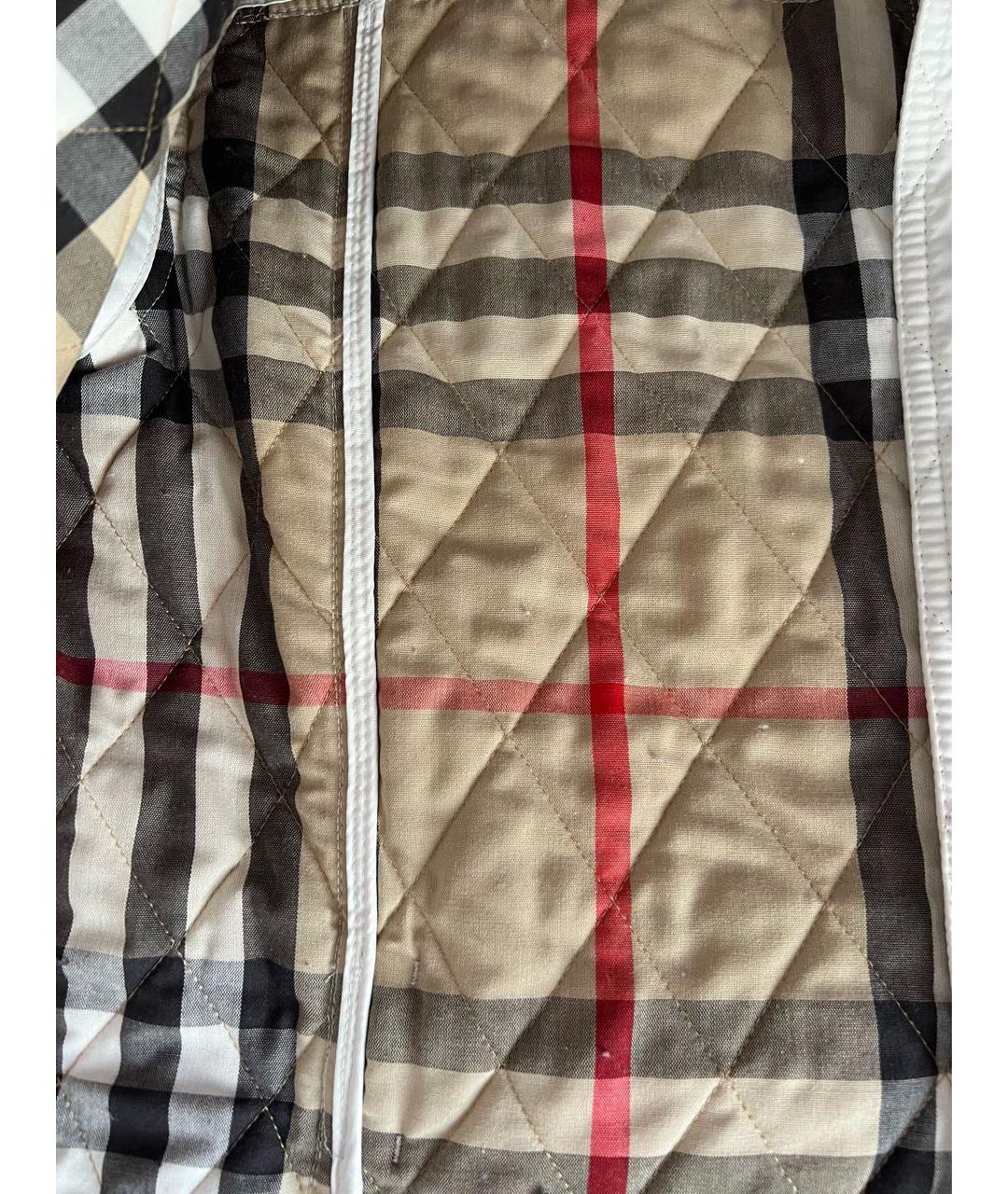 BURBERRY Белая куртка, фото 7