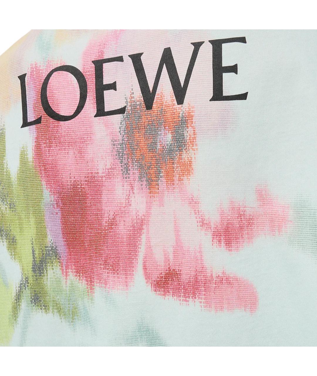 LOEWE Мульти хлопковая футболка, фото 2