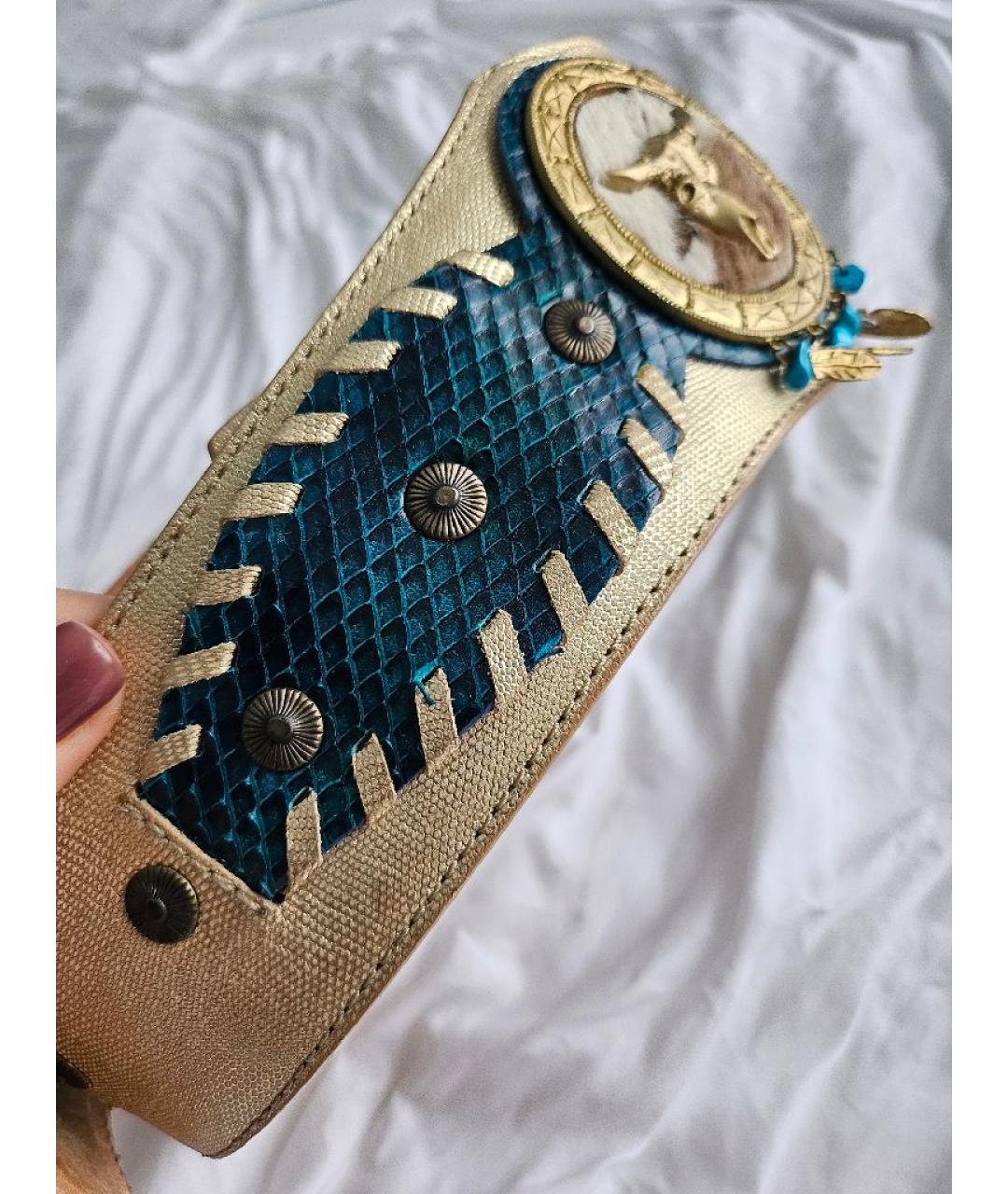 GIUSEPPE ZANOTTI DESIGN Мульти ремень из экзотической кожи, фото 4