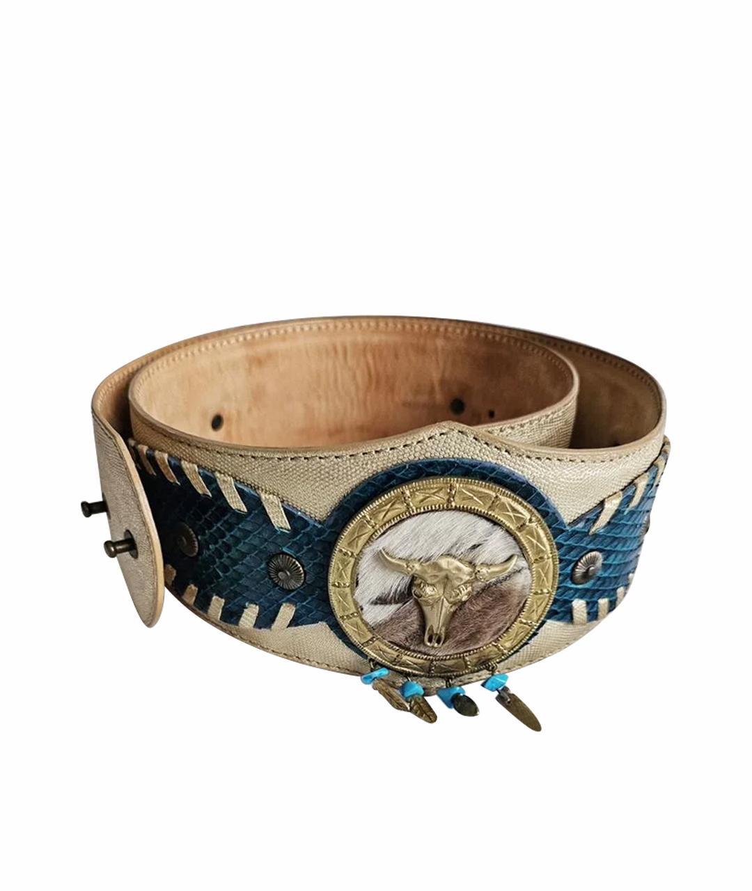 GIUSEPPE ZANOTTI DESIGN Мульти ремень из экзотической кожи, фото 1