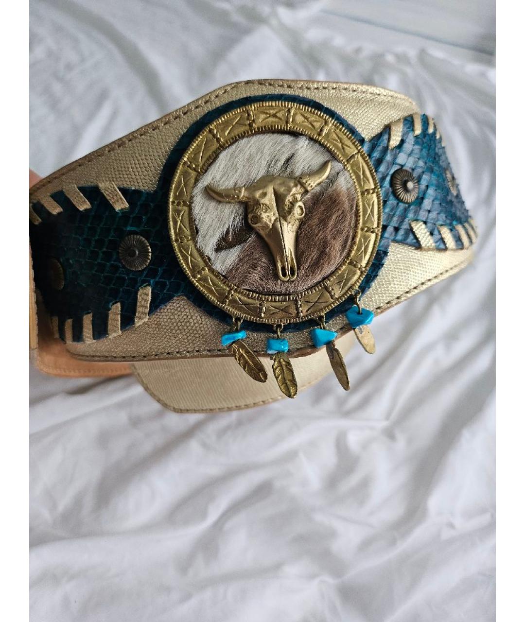 GIUSEPPE ZANOTTI DESIGN Мульти ремень из экзотической кожи, фото 7