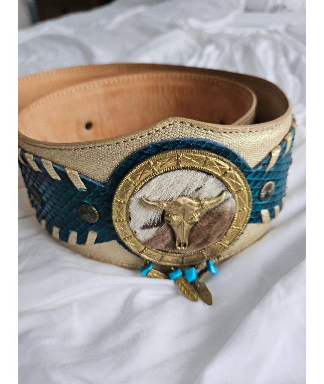 GIUSEPPE ZANOTTI DESIGN Мульти ремень из экзотической кожи, фото 2