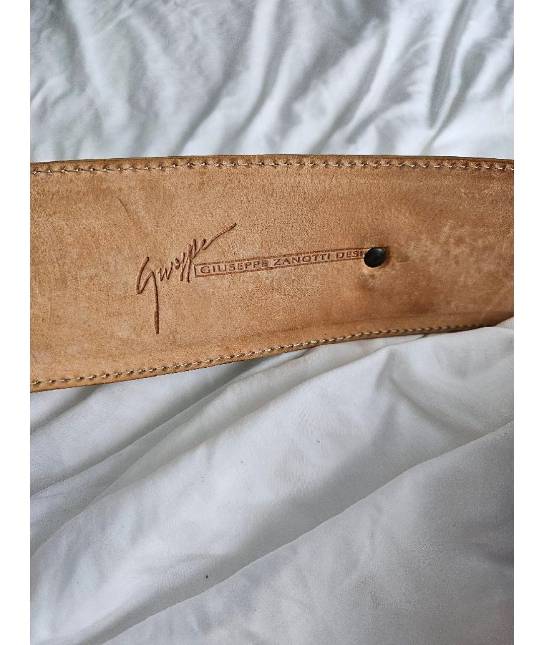 GIUSEPPE ZANOTTI DESIGN Мульти ремень из экзотической кожи, фото 3