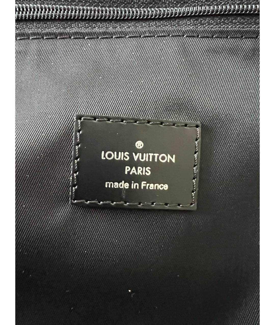 LOUIS VUITTON Антрацитовый чемодан, фото 7