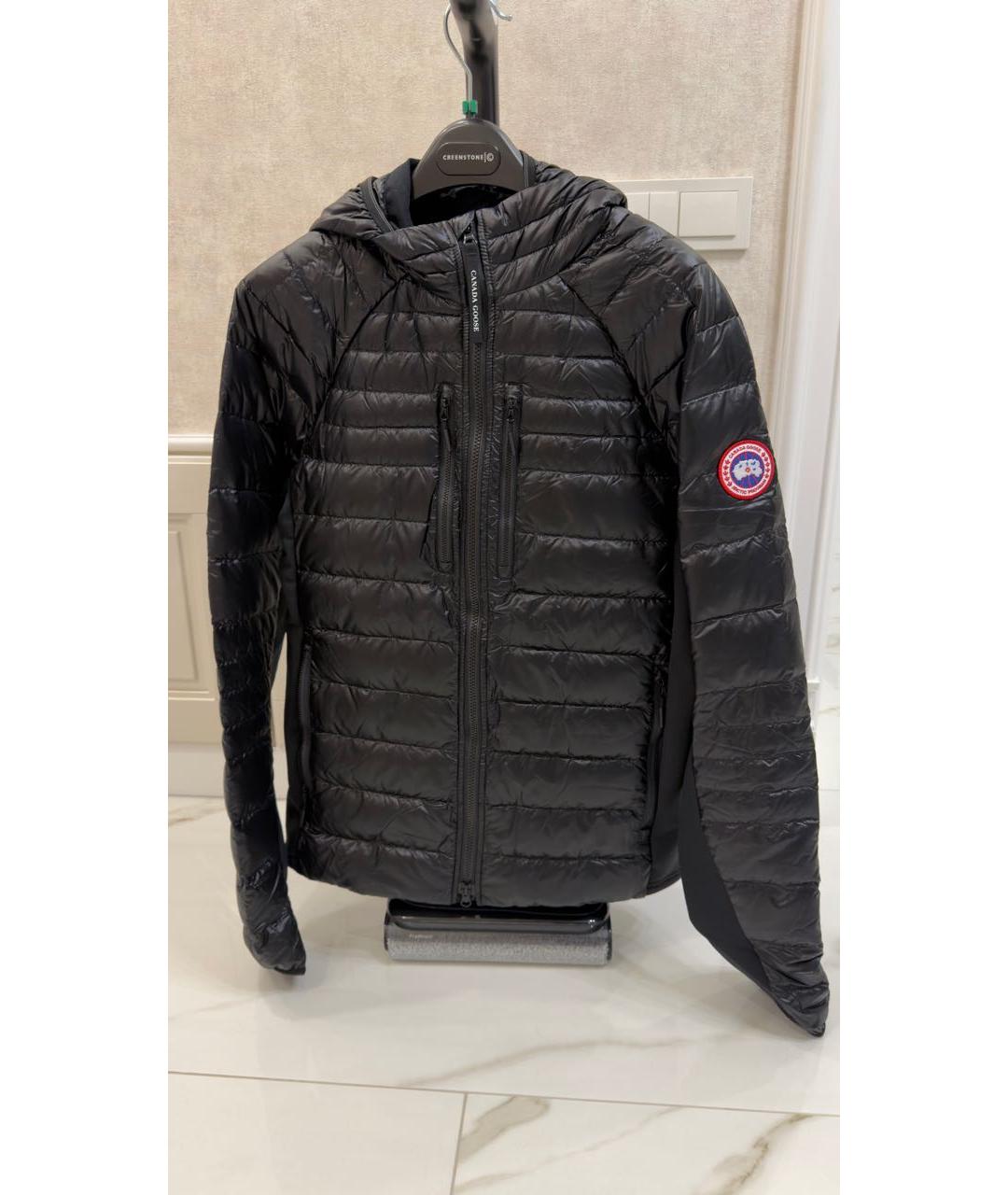 CANADA GOOSE Черный полиамидовый пуховик, фото 9