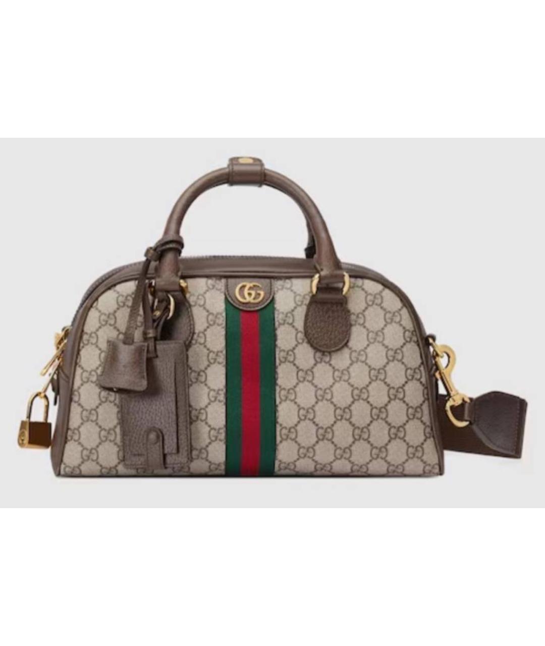 GUCCI Коричневая сумка через плечо, фото 9