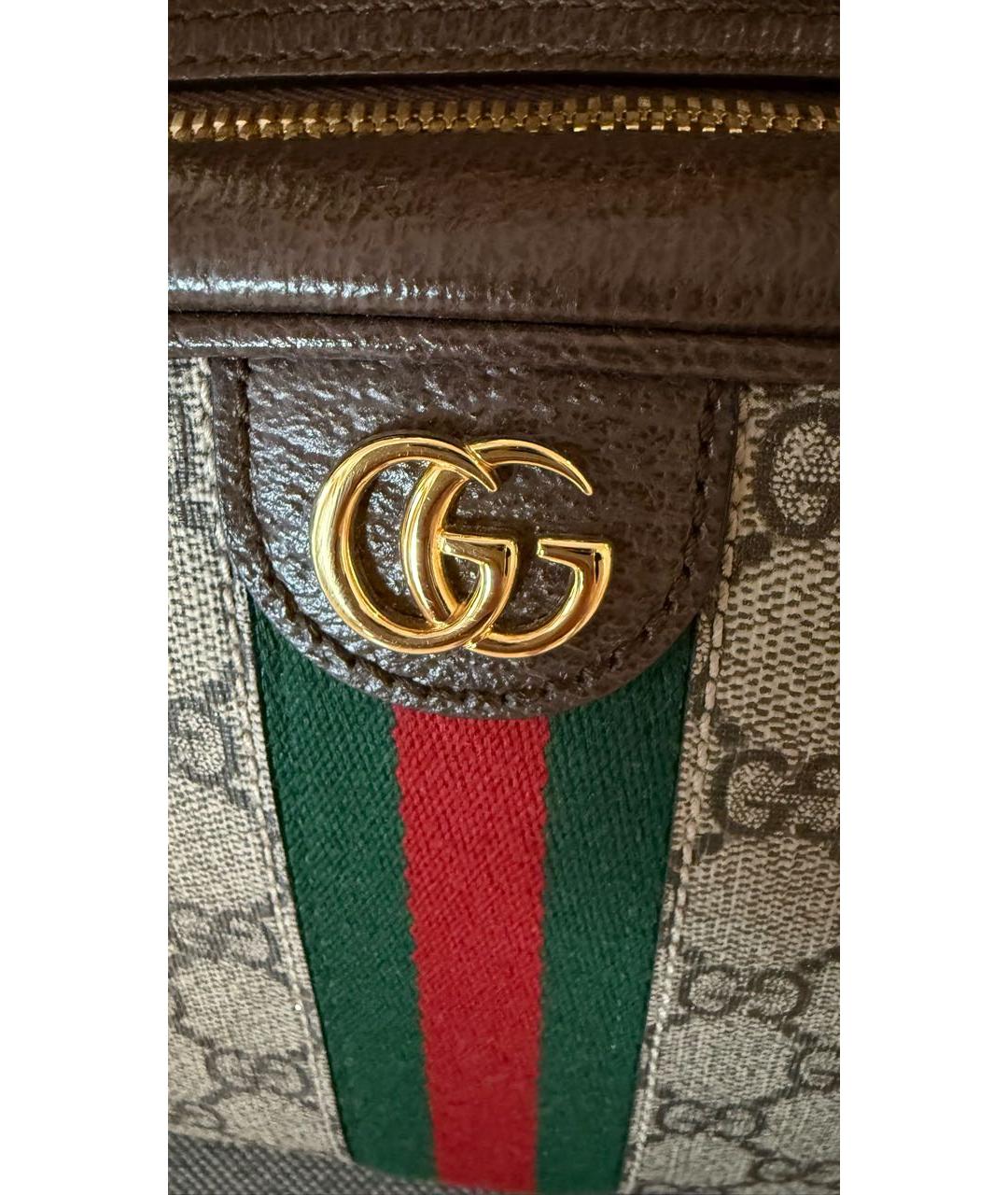 GUCCI Коричневая сумка через плечо, фото 8