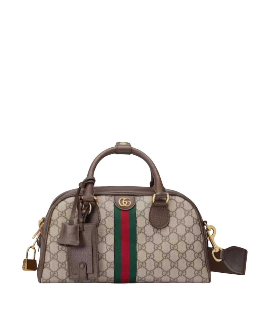 GUCCI Коричневая сумка через плечо, фото 1