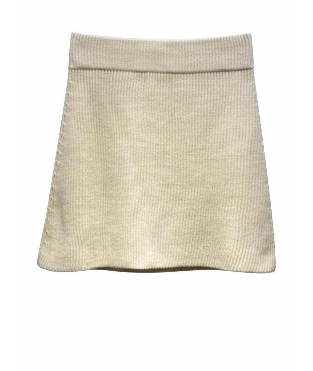 St. Barth Бежевая юбка мини, фото 1