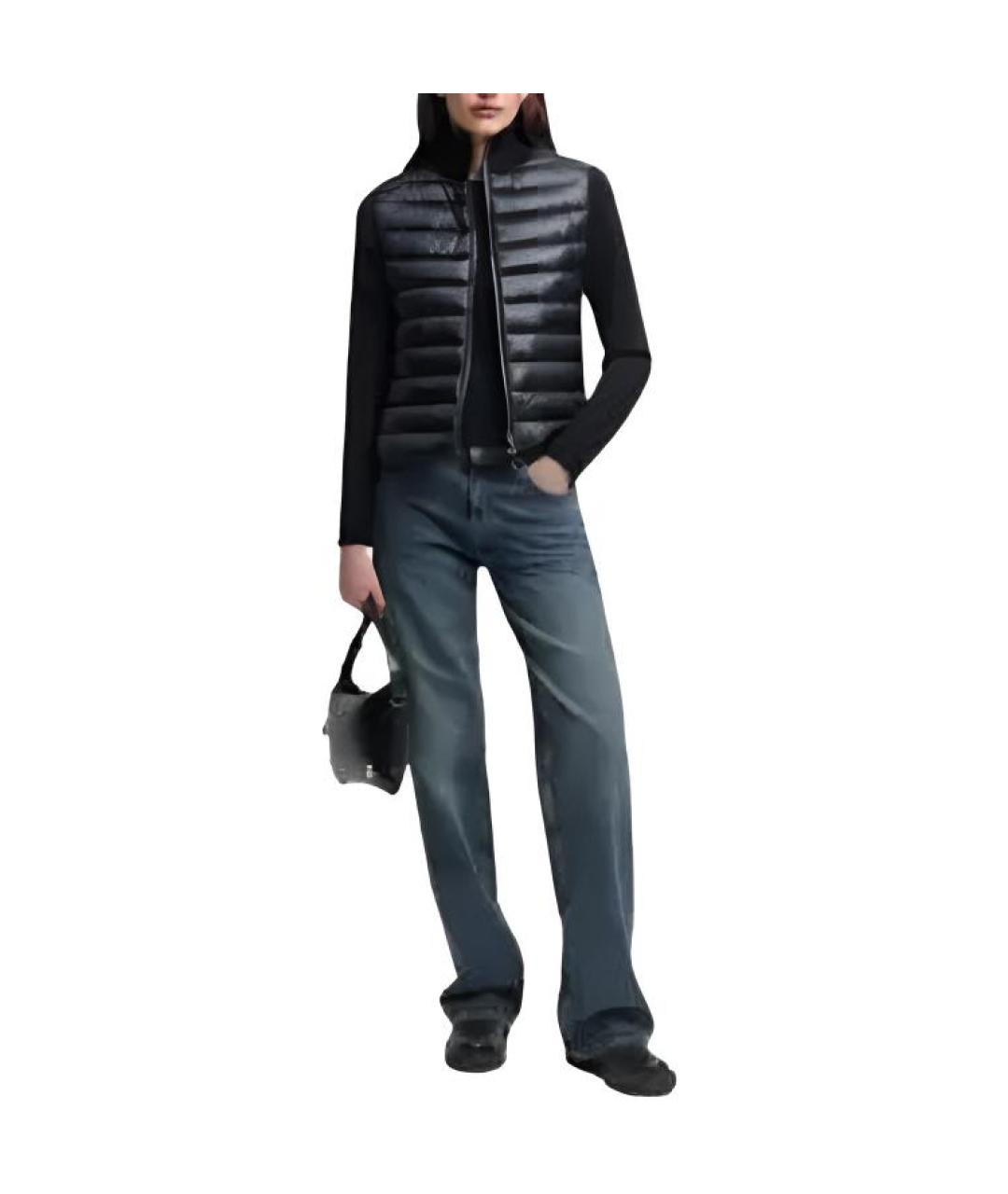 MONCLER Темно-синяя куртка, фото 2