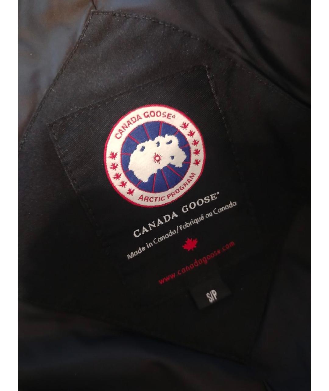 CANADA GOOSE Черный пуховик, фото 3