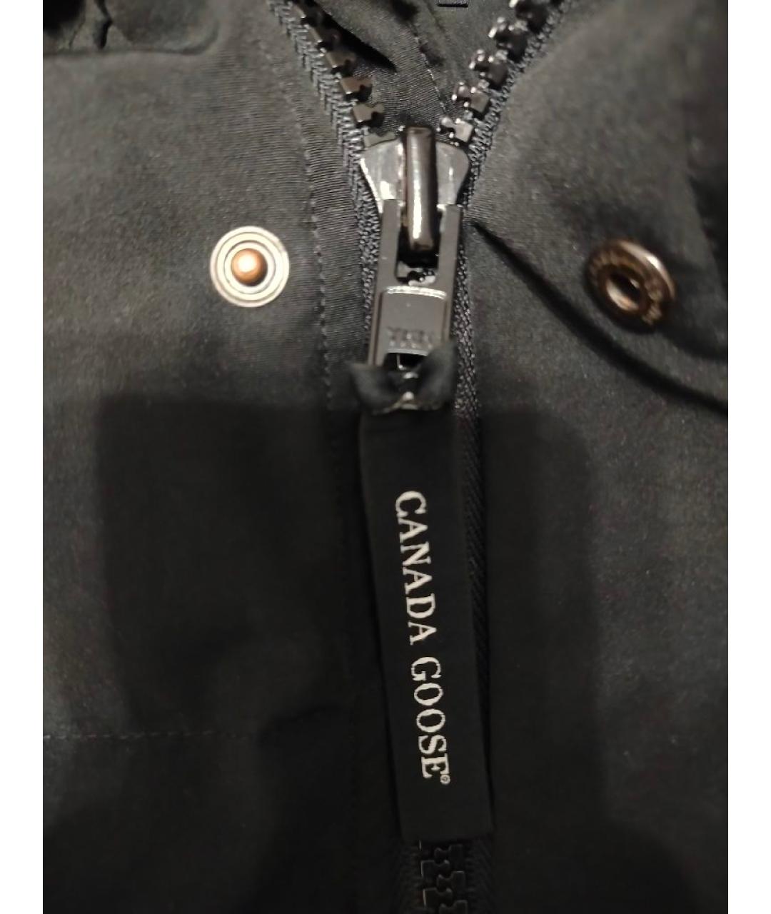 CANADA GOOSE Черный пуховик, фото 5
