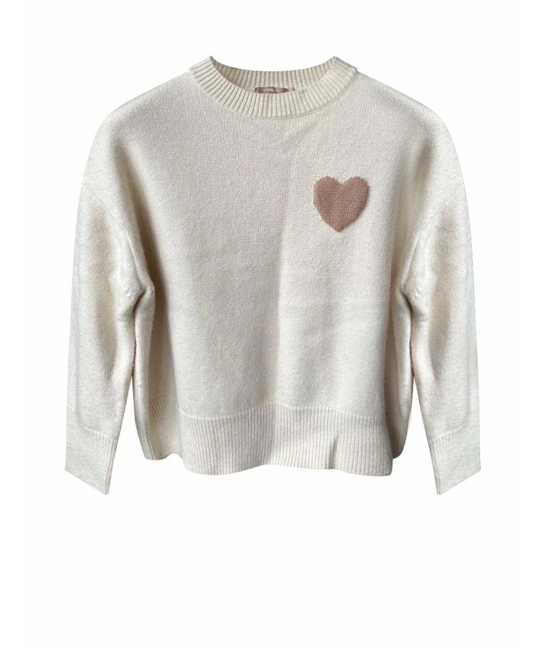 12 STOREEZ Бежевый шерстяной джемпер / свитер, фото 1