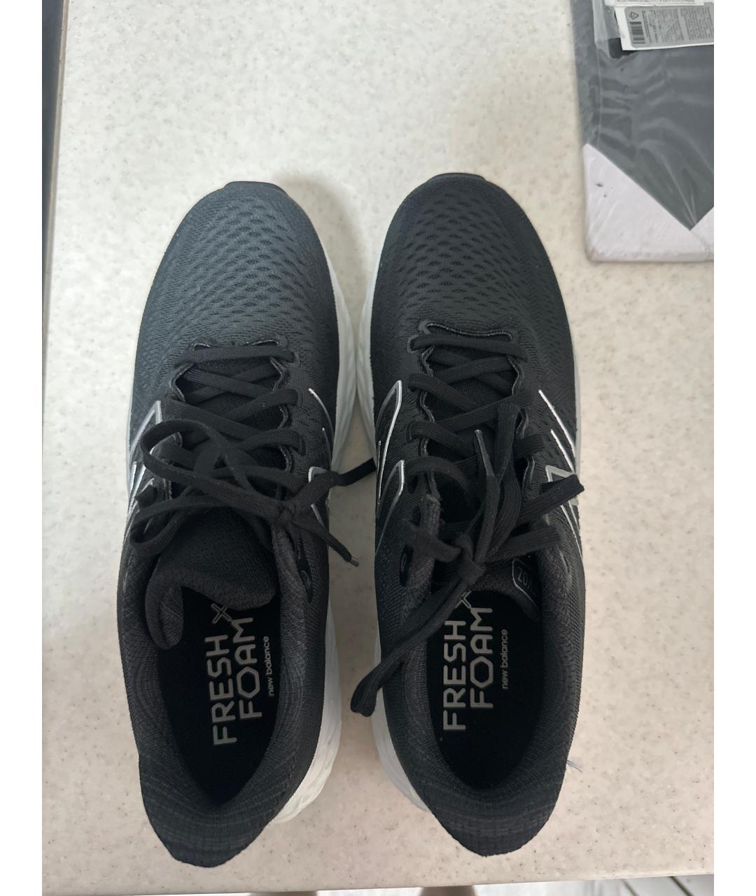 NEW BALANCE Черные текстильные кроссовки, фото 3