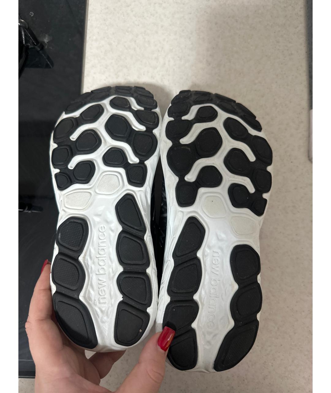 NEW BALANCE Черные текстильные кроссовки, фото 5