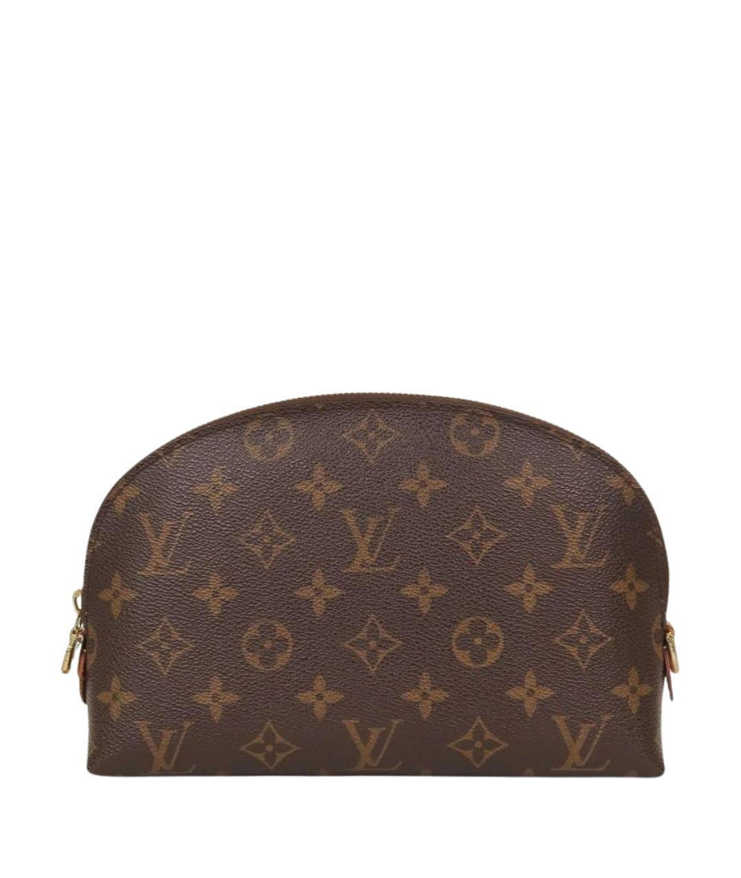 LOUIS VUITTON Коричневая косметичка, фото 1