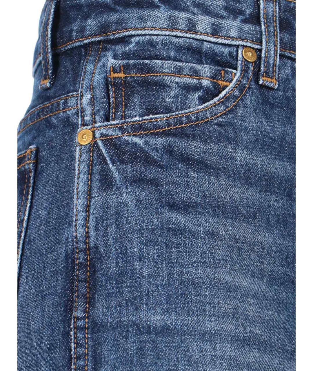 KHAITE Синие джинсы клеш, фото 4