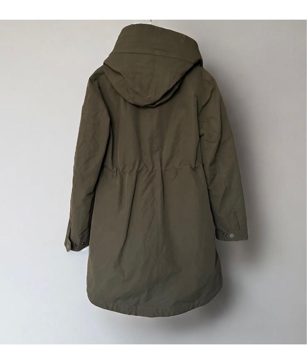 WOOLRICH Зеленая хлопковая парка, фото 3