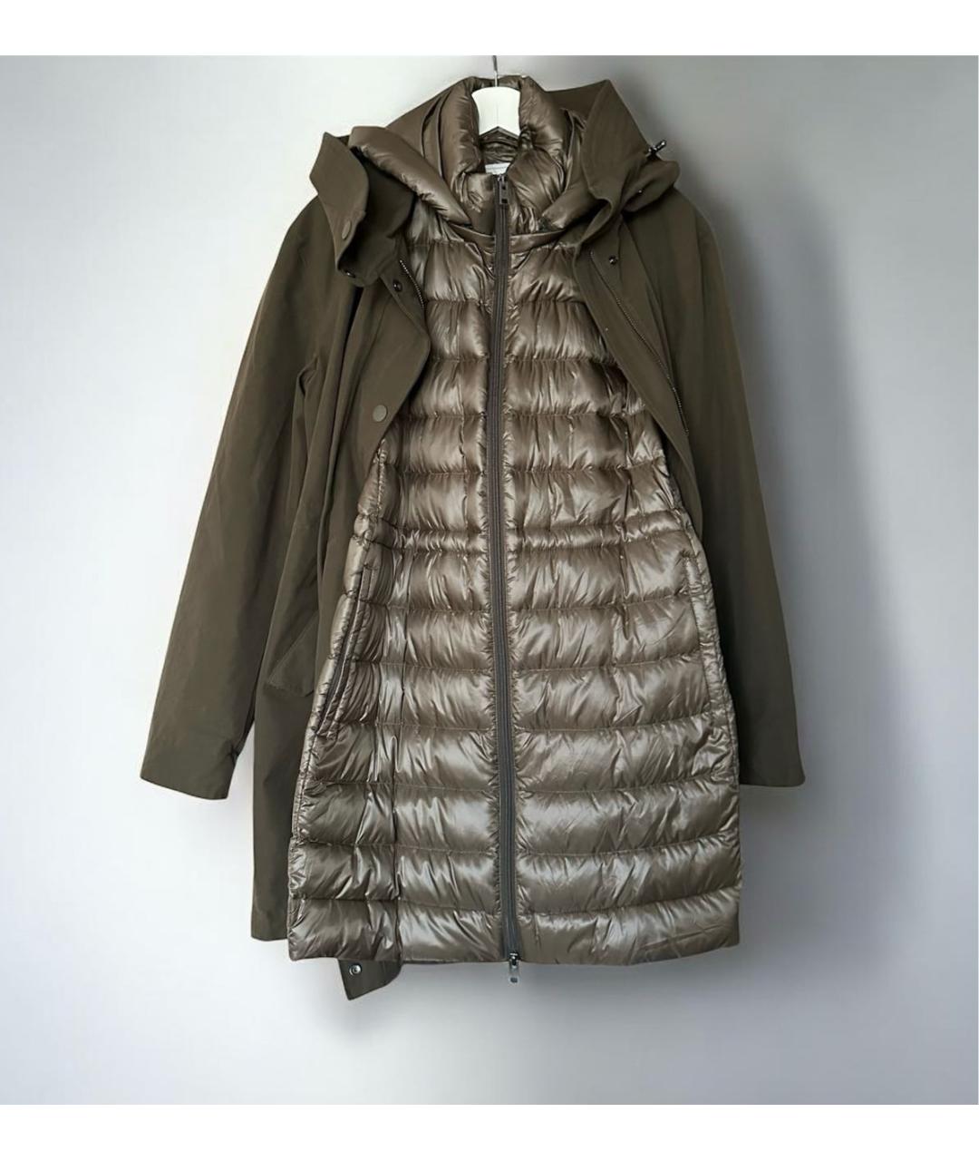 WOOLRICH Зеленая хлопковая парка, фото 4