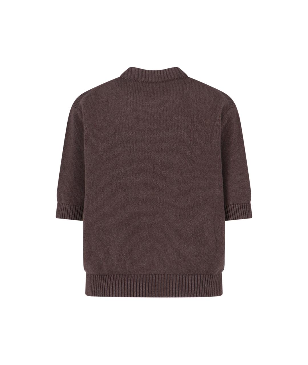 KHAITE Коричневый джемпер / свитер, фото 2