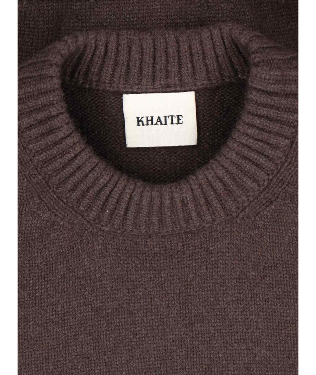 KHAITE Коричневый джемпер / свитер, фото 3