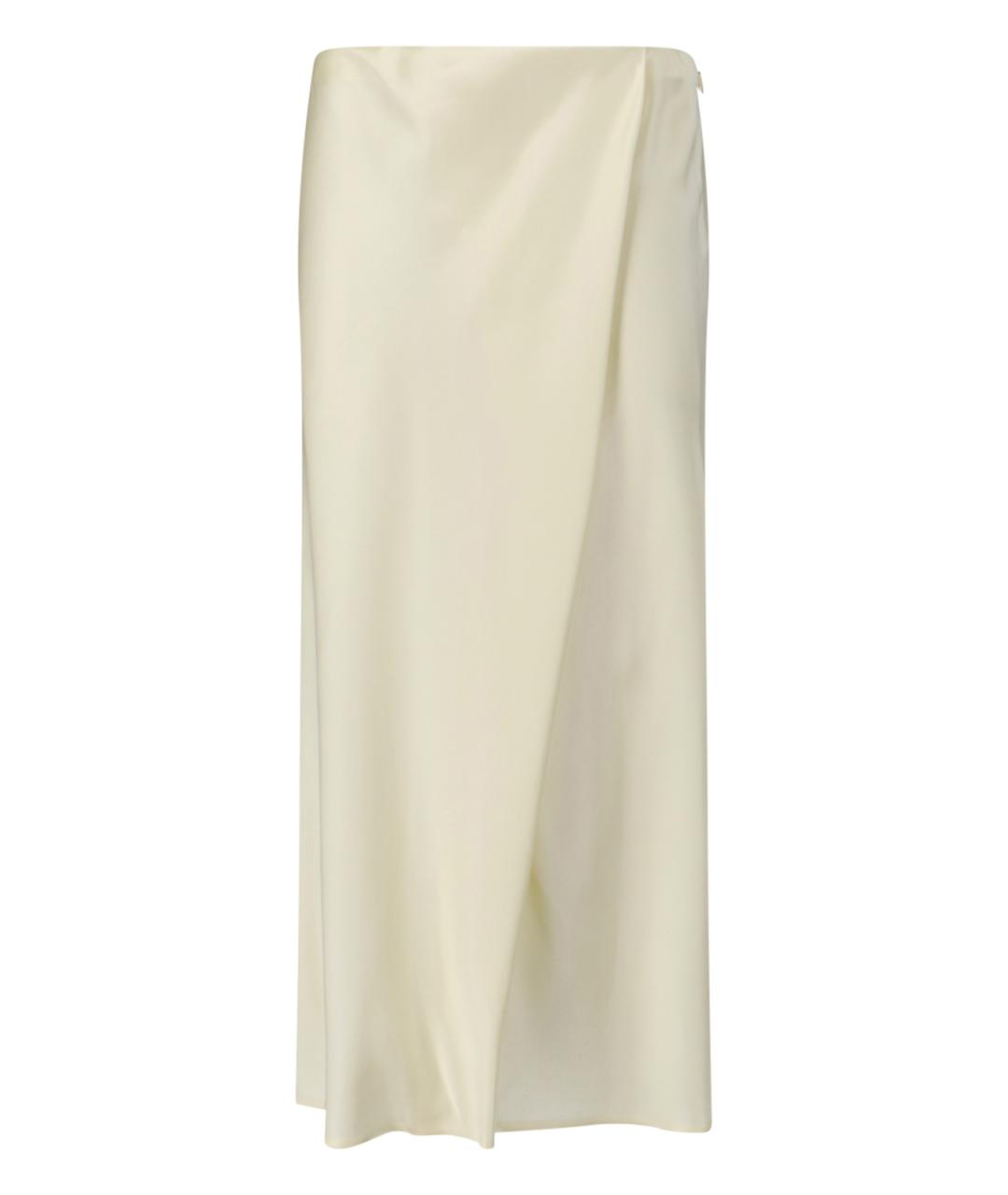 KHAITE Бежевая юбка миди, фото 1