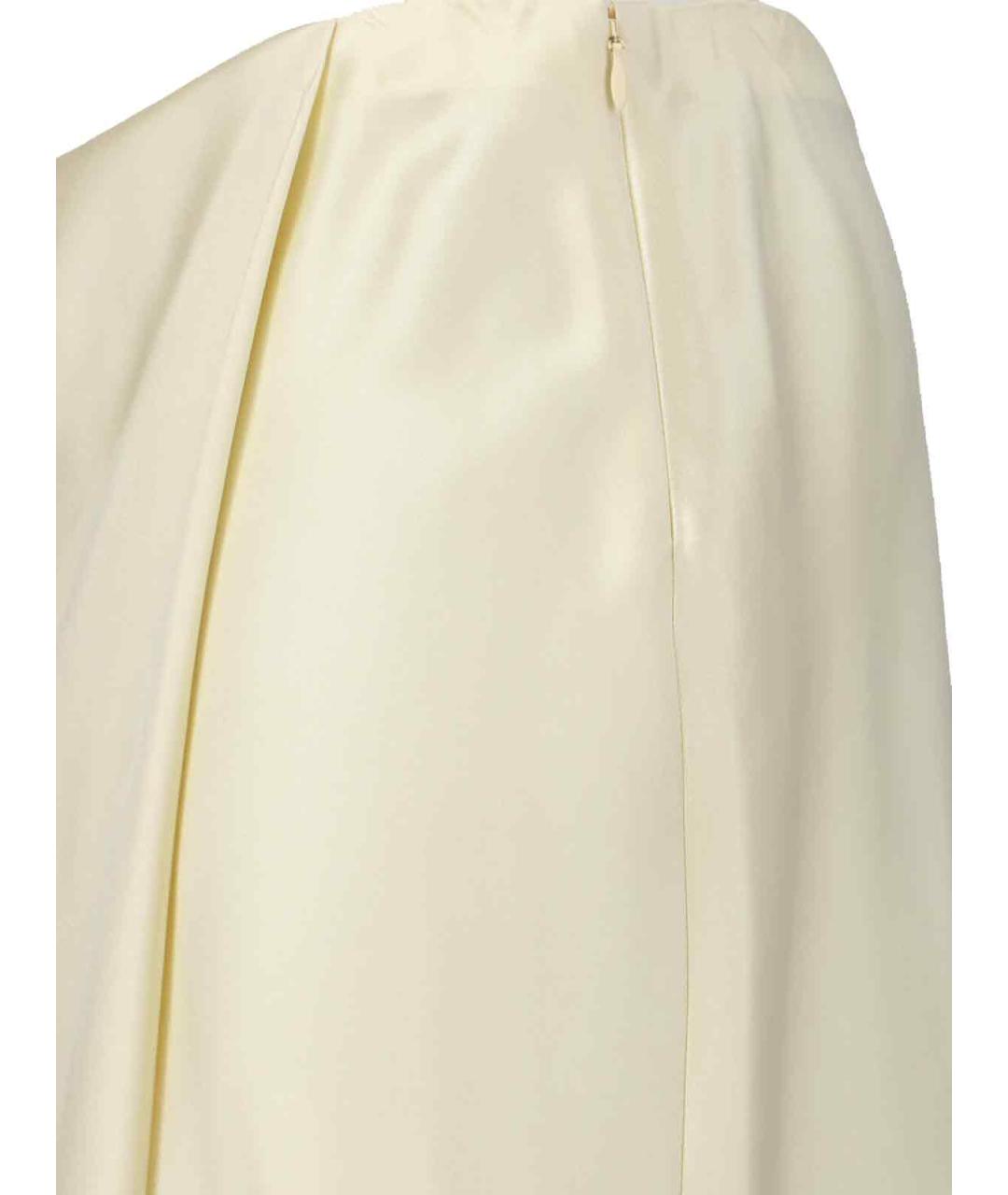 KHAITE Бежевая юбка миди, фото 4