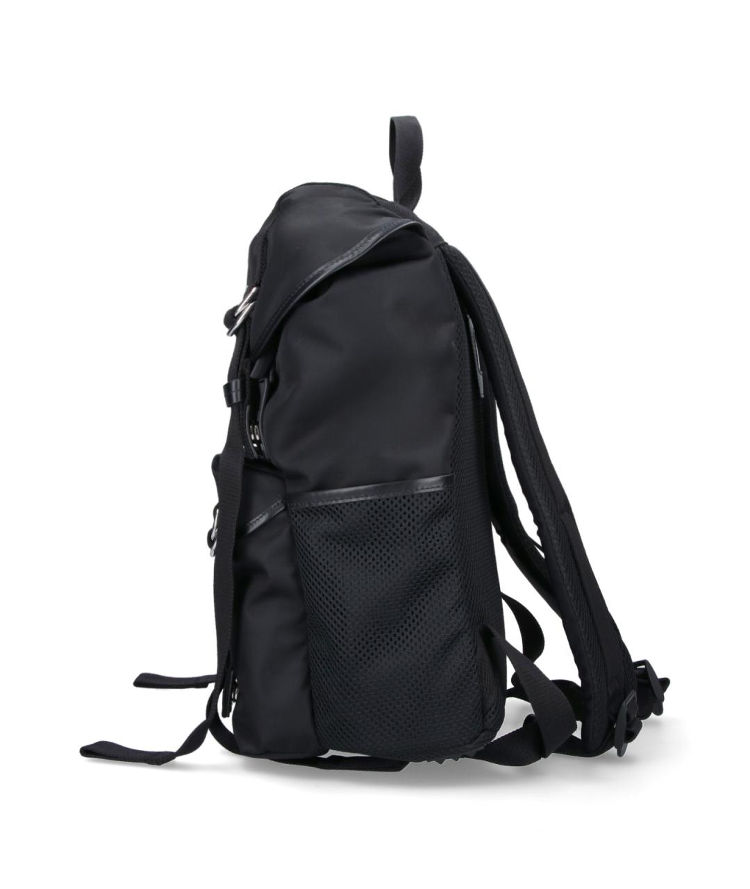 MAISON MARGIELA Черный синтетический рюкзак, фото 5