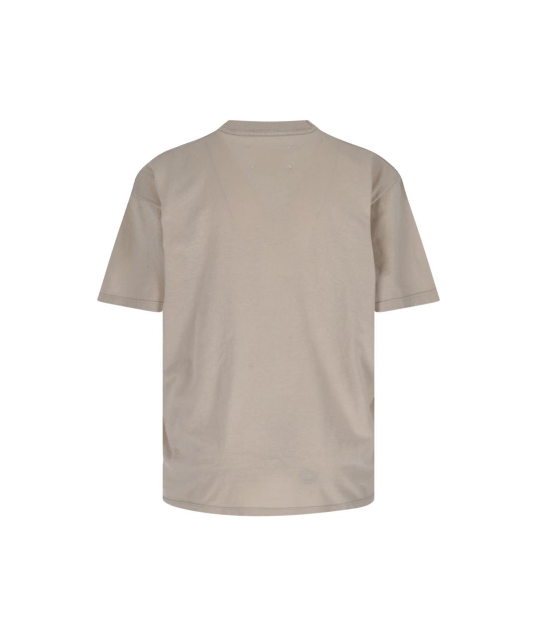 MAISON MARGIELA Белая хлопковая футболка, фото 2