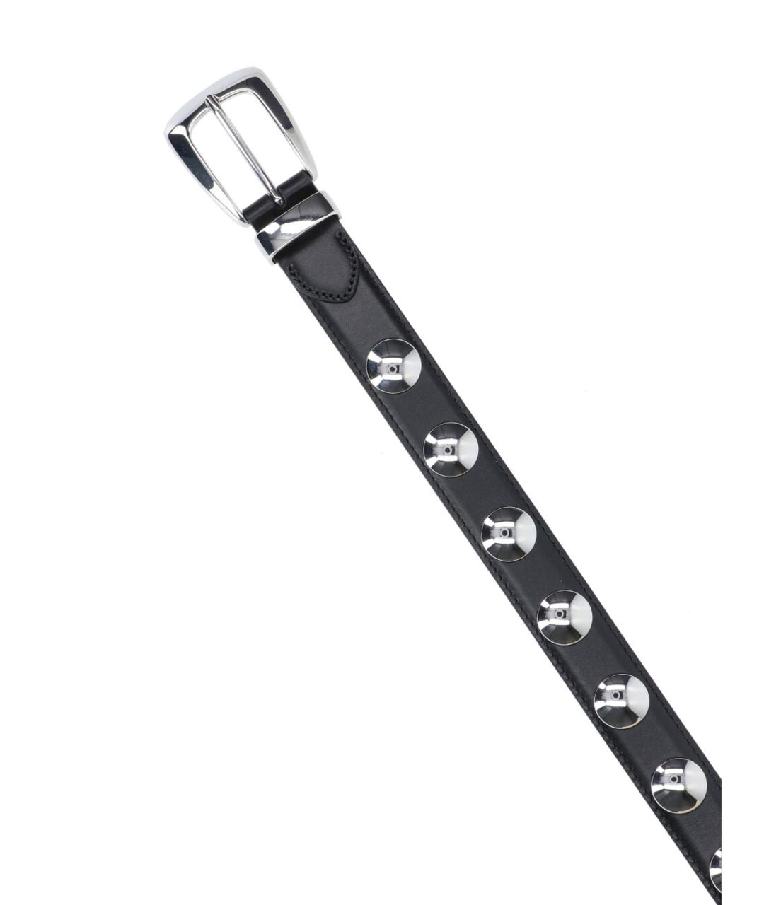 KHAITE Черный кожаный ремень, фото 3