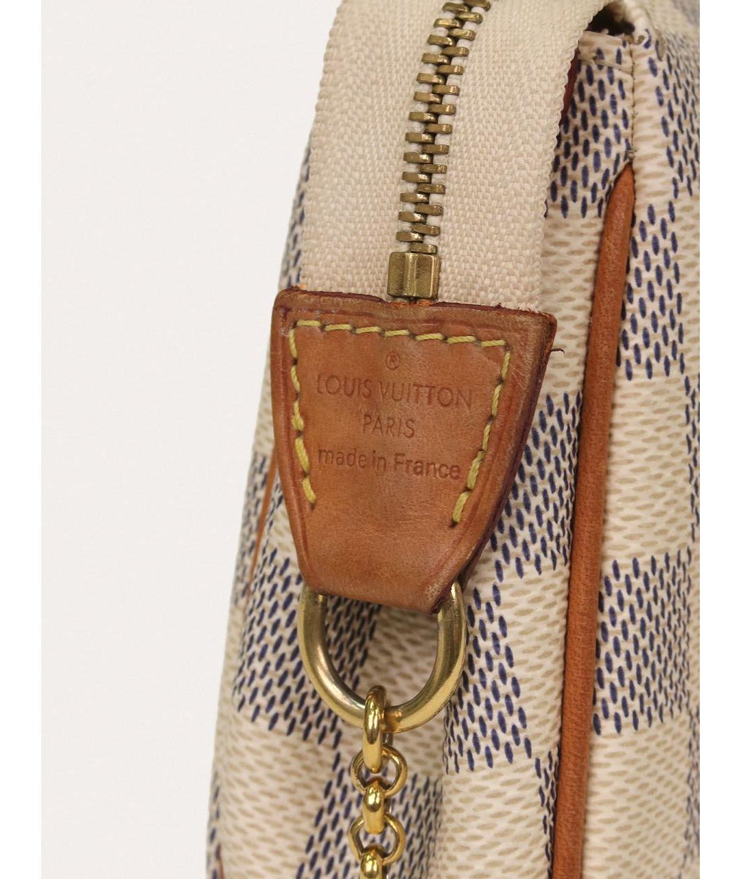 LOUIS VUITTON Белая сумка через плечо, фото 7