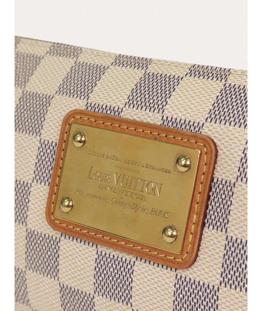 LOUIS VUITTON Белая сумка через плечо, фото 8