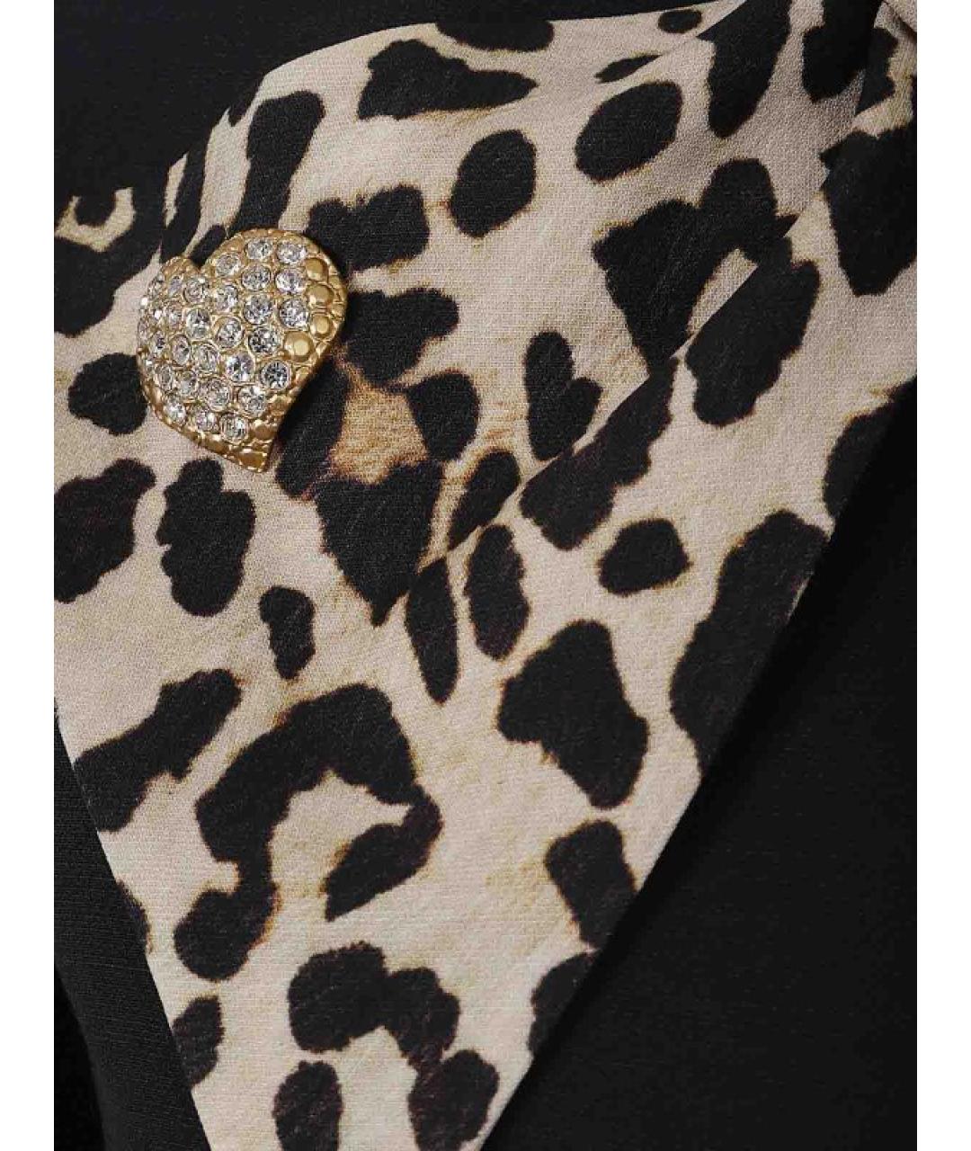 VALENTINO Черное шерстяное коктейльное платье, фото 2