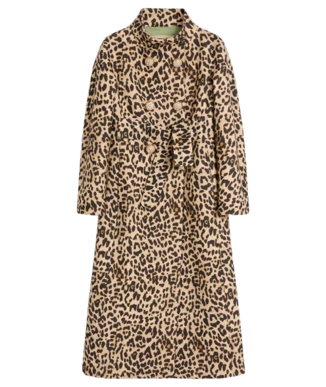 VALENTINO Мульти шерстяное пальто, фото 1