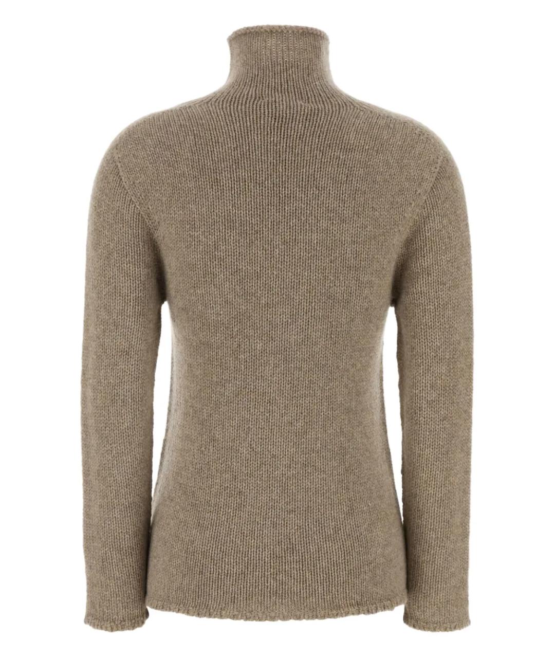 THE ROW Бежевый кашемировый джемпер / свитер, фото 2