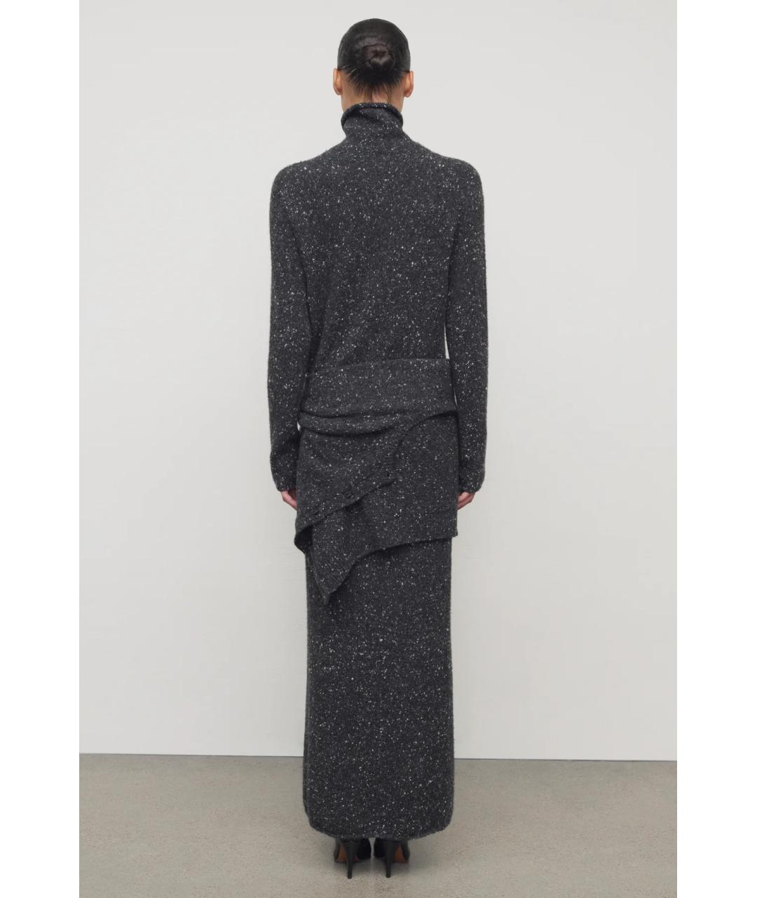 THE ROW Серое кашемировое платье, фото 4