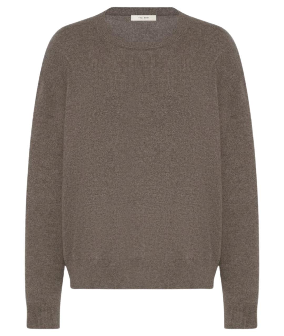 THE ROW Коричневый кашемировый джемпер / свитер, фото 1
