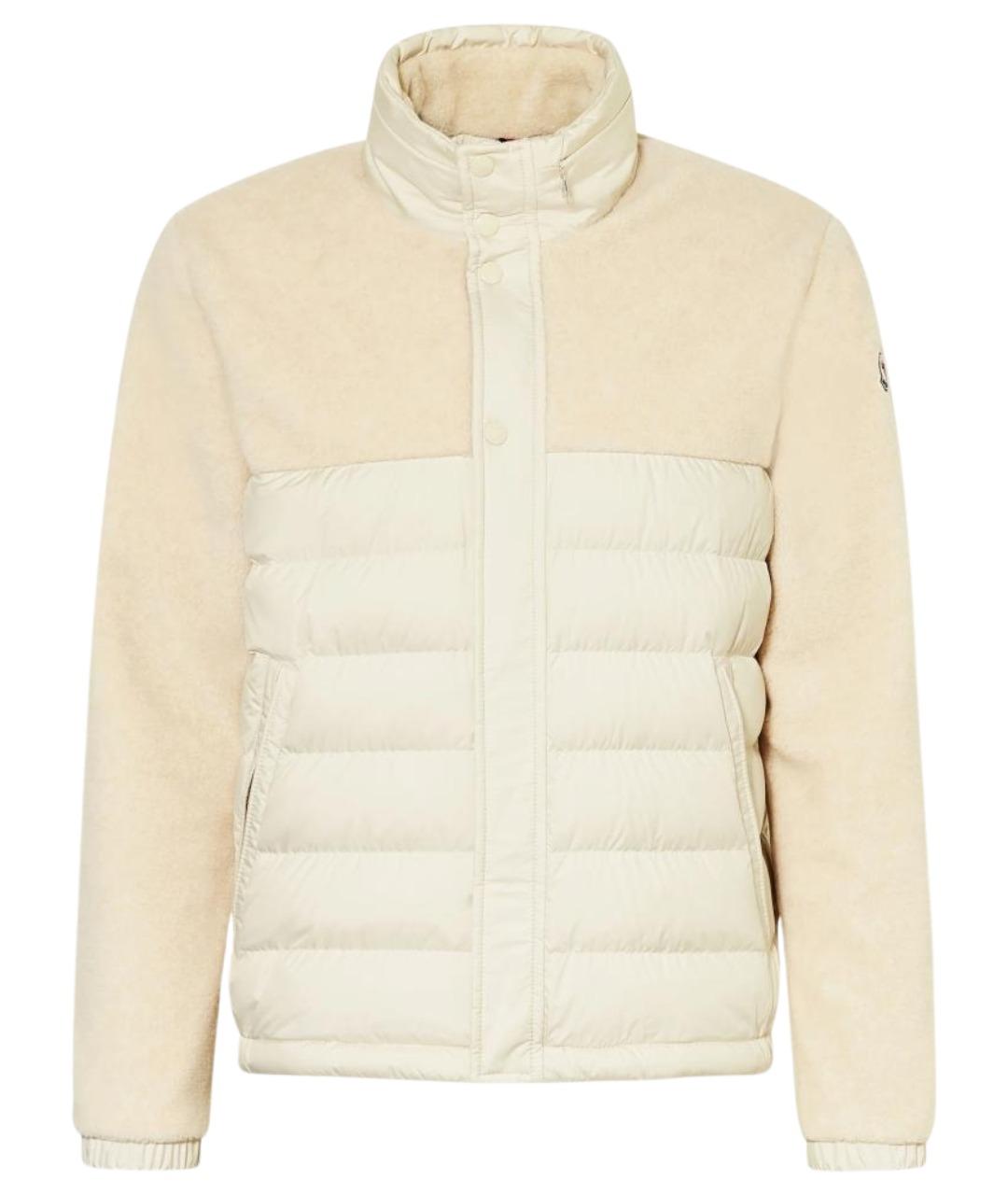 MONCLER Бежевая куртка, фото 1