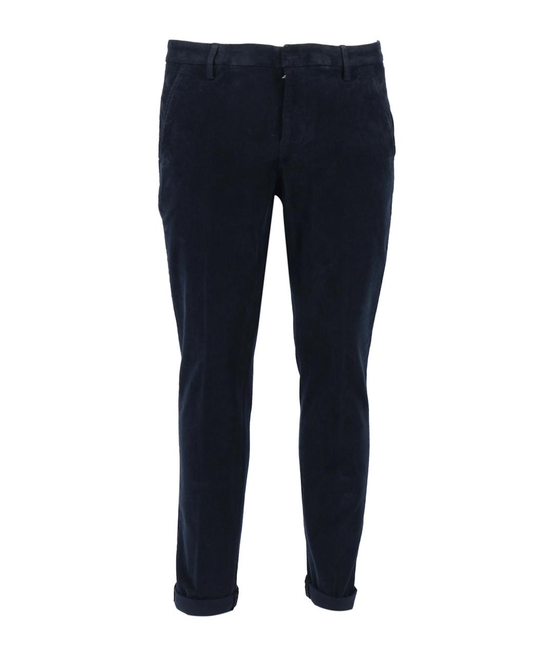 DONDUP Синие хлопковые повседневные брюки, фото 1