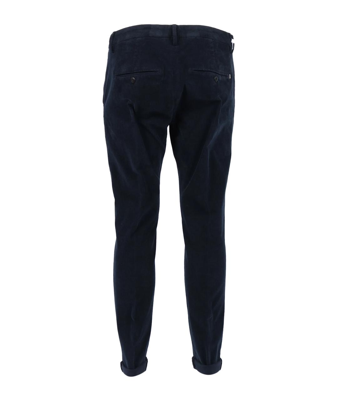 DONDUP Синие хлопковые повседневные брюки, фото 2