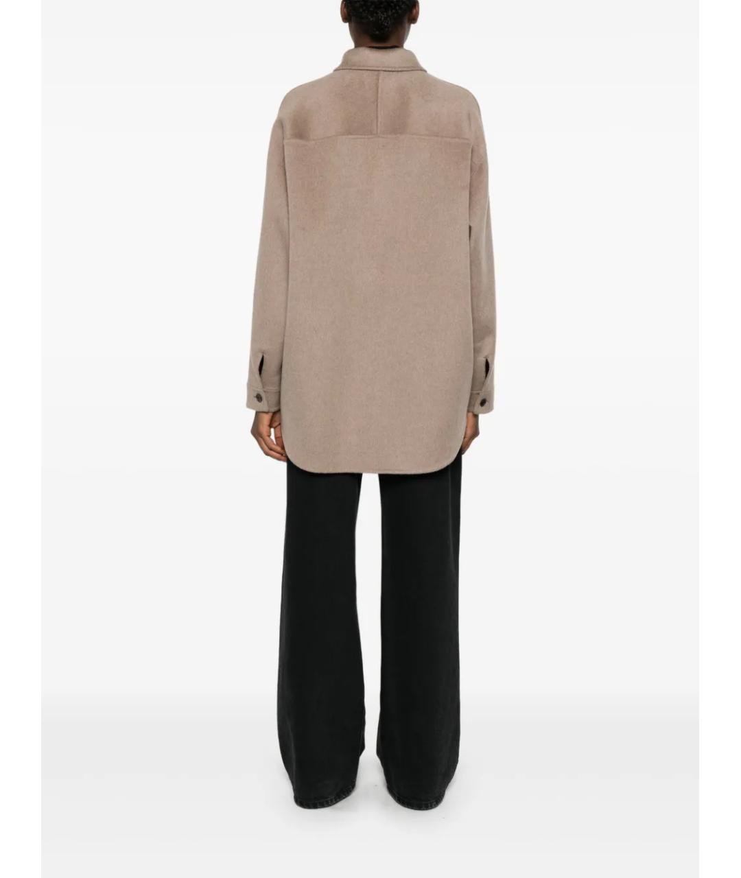 THE ROW Бежевая кашемировая куртка, фото 4