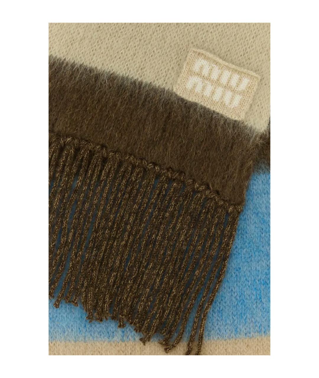 MIU MIU Мульти шарф, фото 2