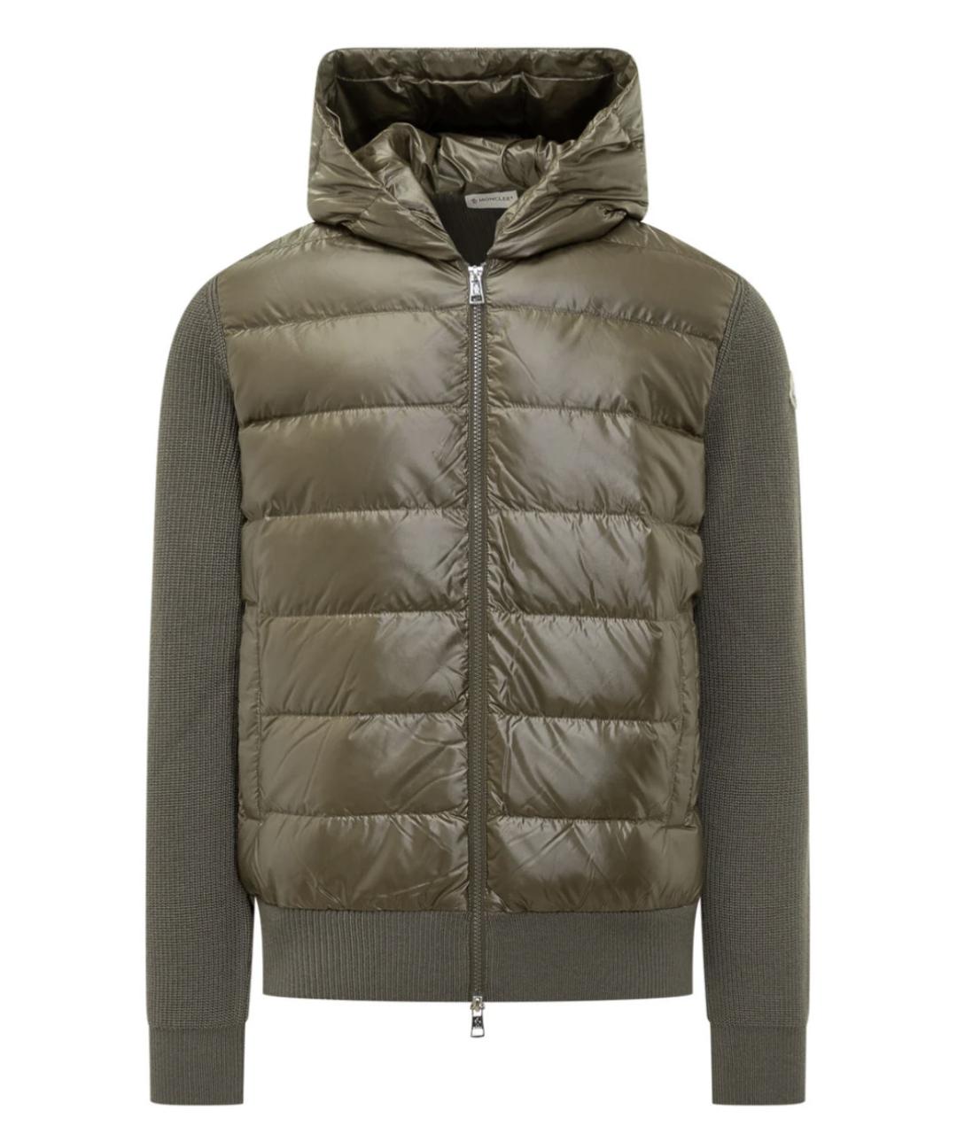 MONCLER Зеленая куртка, фото 1