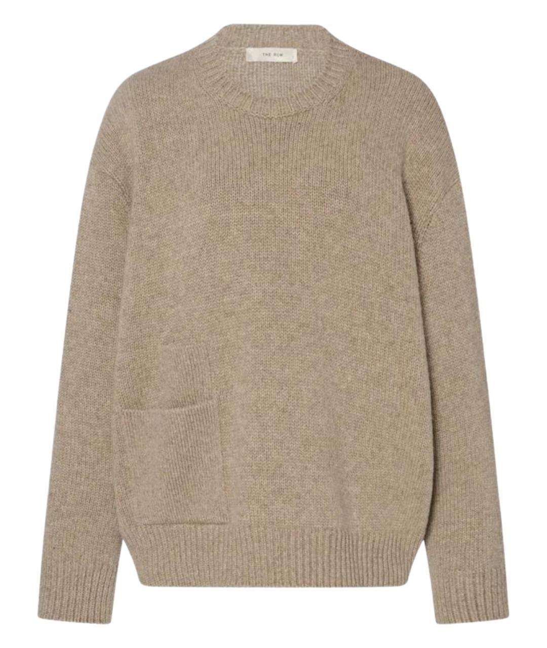 THE ROW Бежевый кашемировый джемпер / свитер, фото 1